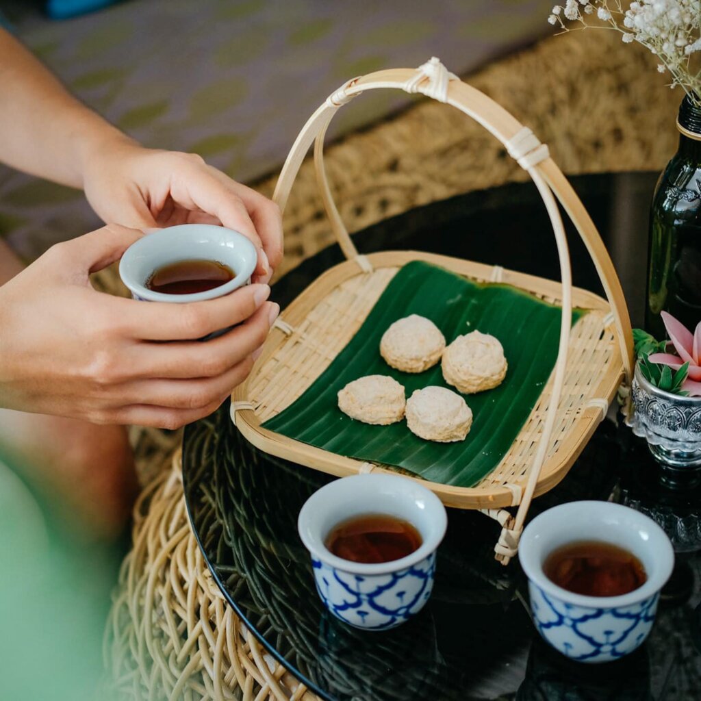 Welcome Tea Sip and Refreshing The Thai Essence of Welcome Drink and Goodbye Tea