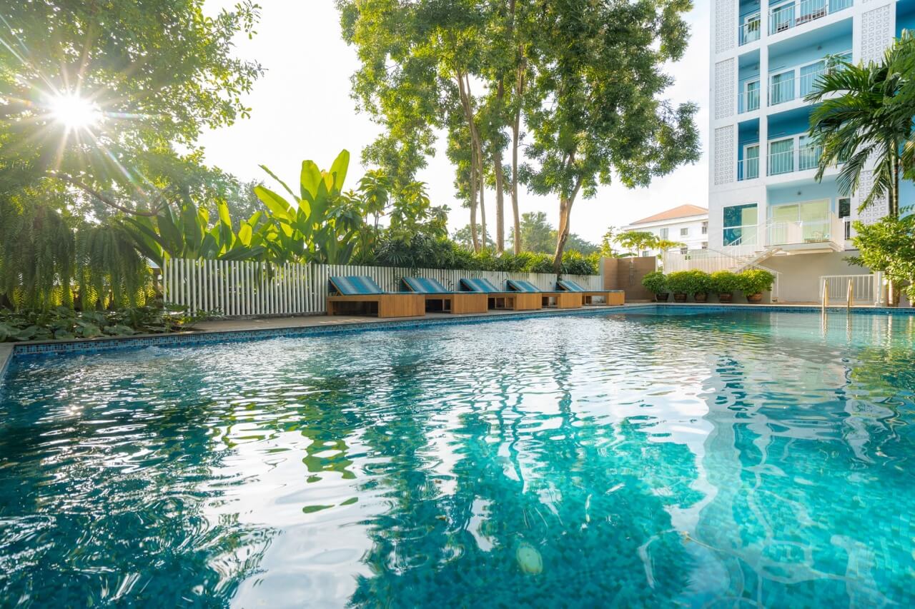 ที่พักพัทยากลางสวยๆ โรงแรมดีพร้อมพัทยา BestSmallHotelinPattaya